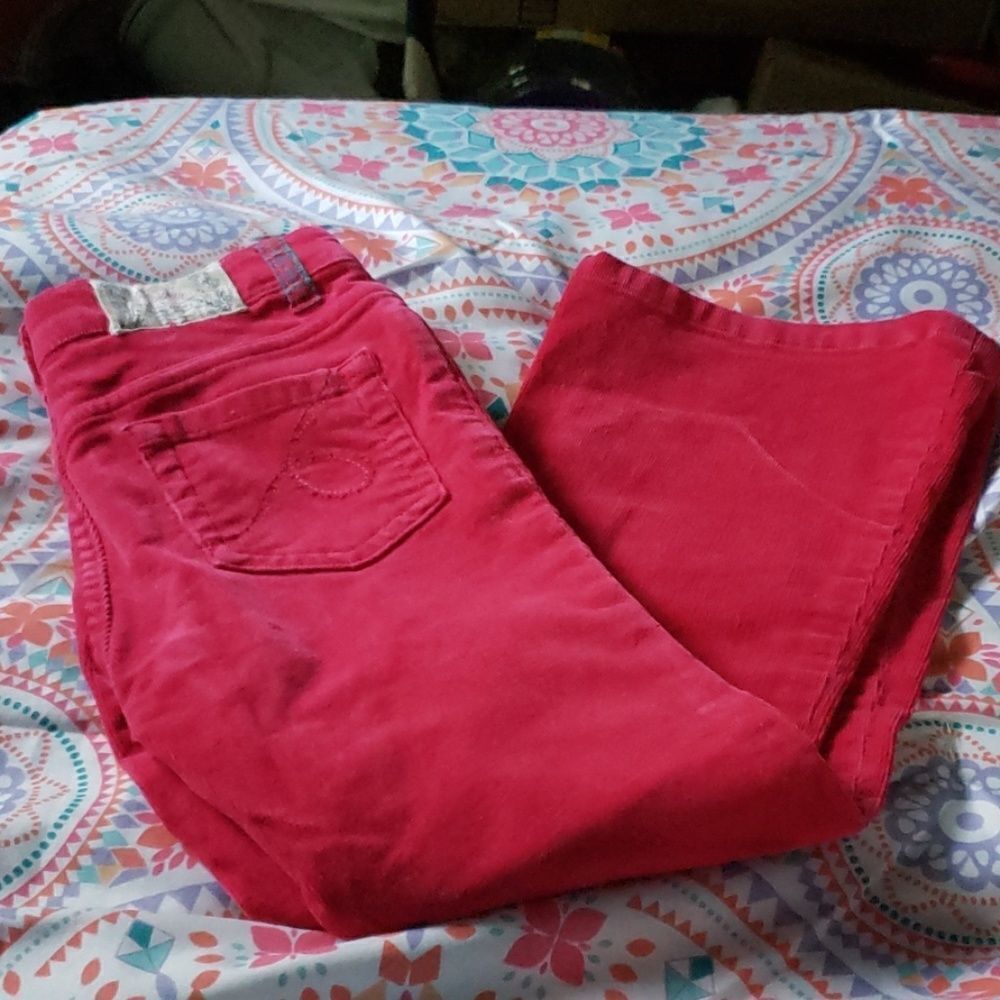 Chaps Pink Corduroy Pants Girls Sz 5